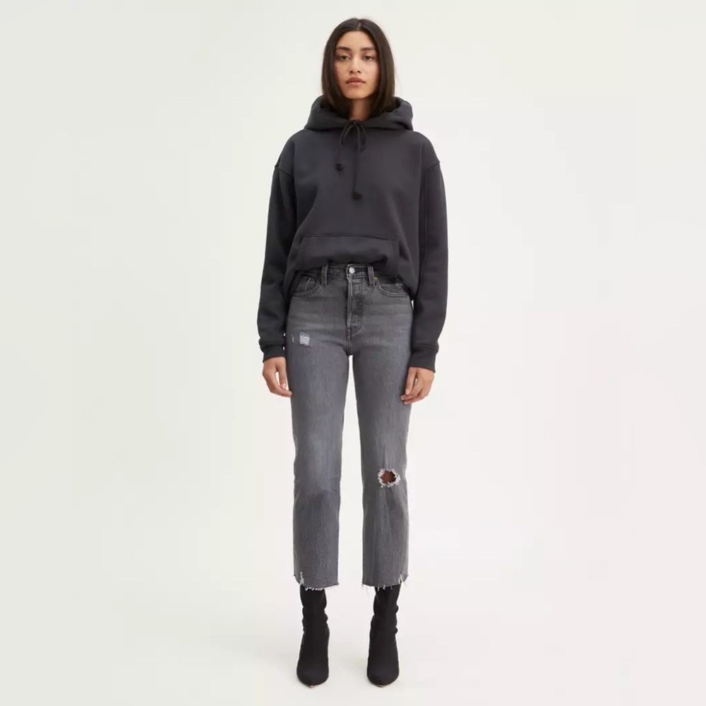 Levi’s Wedgie Straight in‎ Cabo Smoke - Grey.